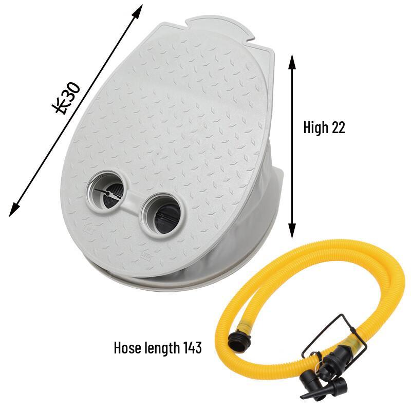 WEZHO 11-inch Universal Foot Pump