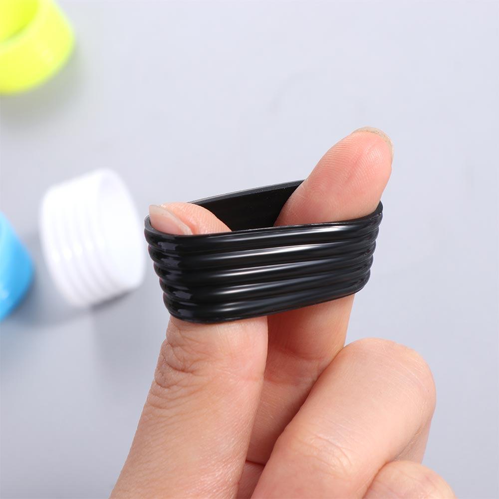 4 Bucăți Absorbante de Transpirație Cauciuc Mâner Rachetă de Tenis Siliconinelinelă de Cauciuc Mâner Rachetă Universal