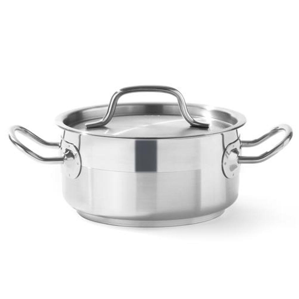 Profi Line low pot with lid 1.5 l diameter 160 x 75 h - Hendi 830000