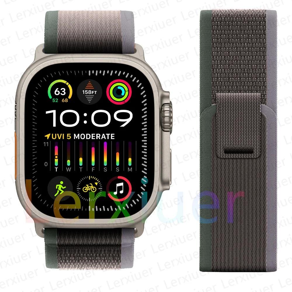 Armbänder für Apple Watch ultra2 Band 49mm 46mm 42mm 44mm 40mm 45mm 41mm Trail-Loop-Armband correa iwatch Serie se 3 7 8 9 10 11