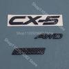 For Mazda 2 3 6 CX-5 CX-50 CX-30 CX-60 CX-90 SKYACTIV G SKYACTIV AWD Black Rear Trunk Tail Logo Sticker Emblem Deca Yvmsj22