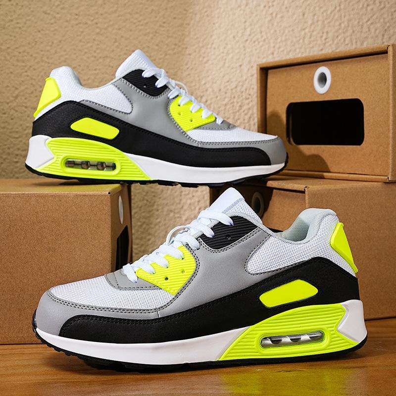 Spring and Autumn New Sports Little White Shoes Light Breathable Comfortable Men Couples Trend Air Cushion Shoes