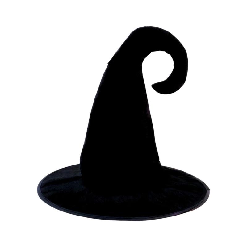 Wide Shape Costume Hat Accessory, Soft Fabric Seasonal Party Hat for Costume Styling, Photo Use and Stage Appeal