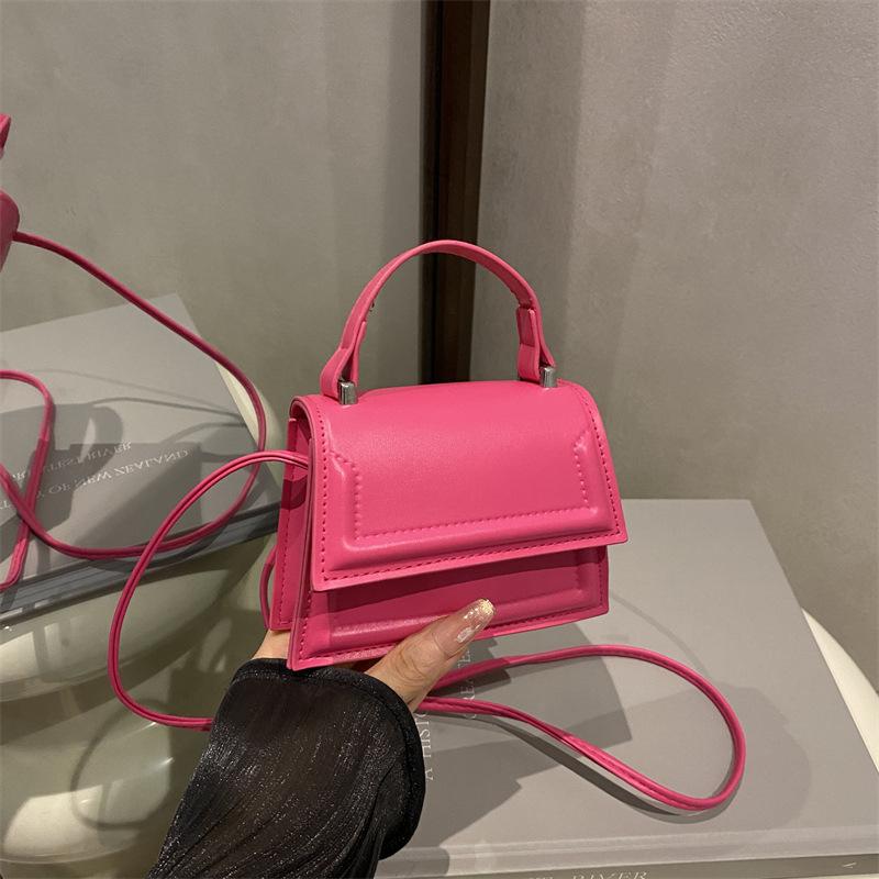 Bolso Bandolera Blanco Mini con Asa Superior Para Mujer Estilo Casual Bolso Pequeño de Hombro Con Correa Desmontable Para Uso Diario y Streetwear