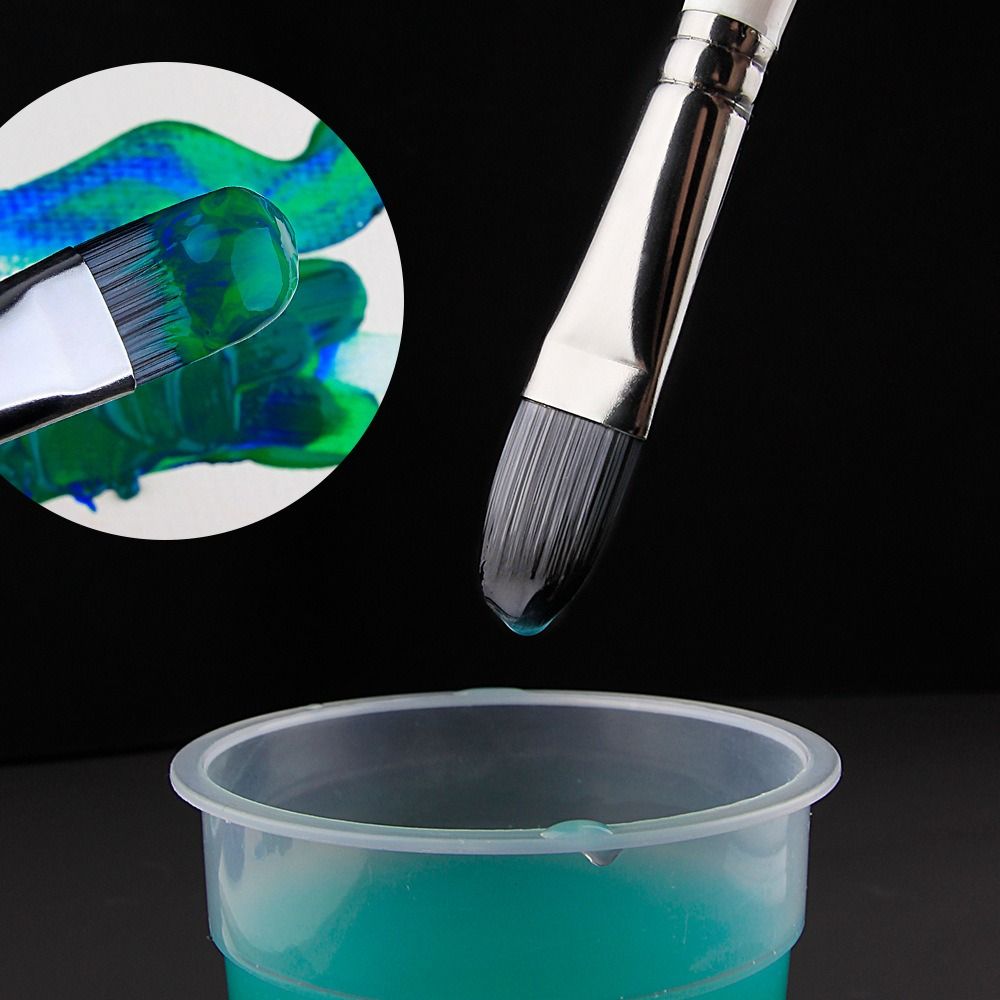 White Paint Brush Pen Set Nylon Art Paint Brushes New Watercolor Pen