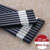High-Grade Alloy Chopsticks - Anti-Mildew, Durable Family & Restaurant Tableware Set