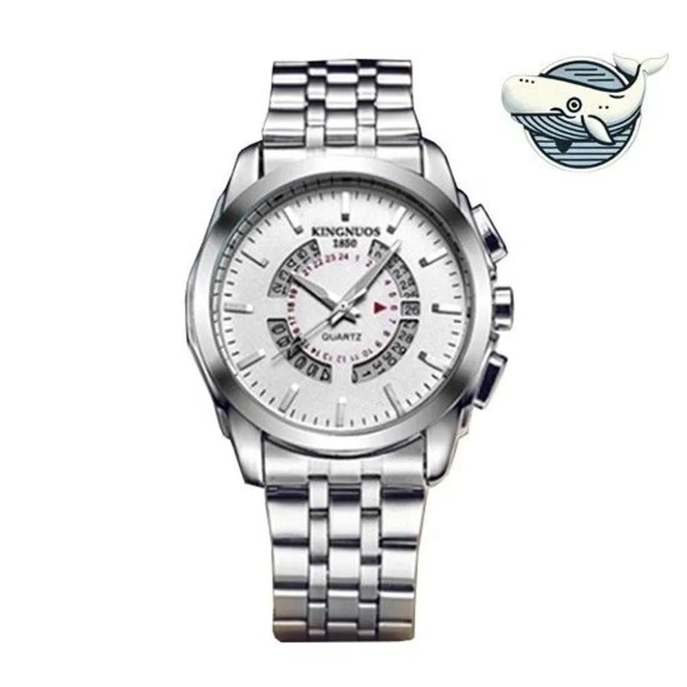 Stylish men s metal wristwatch, luxurious wristwatch, men s watch, men s watch, fashion watch Leather Braun