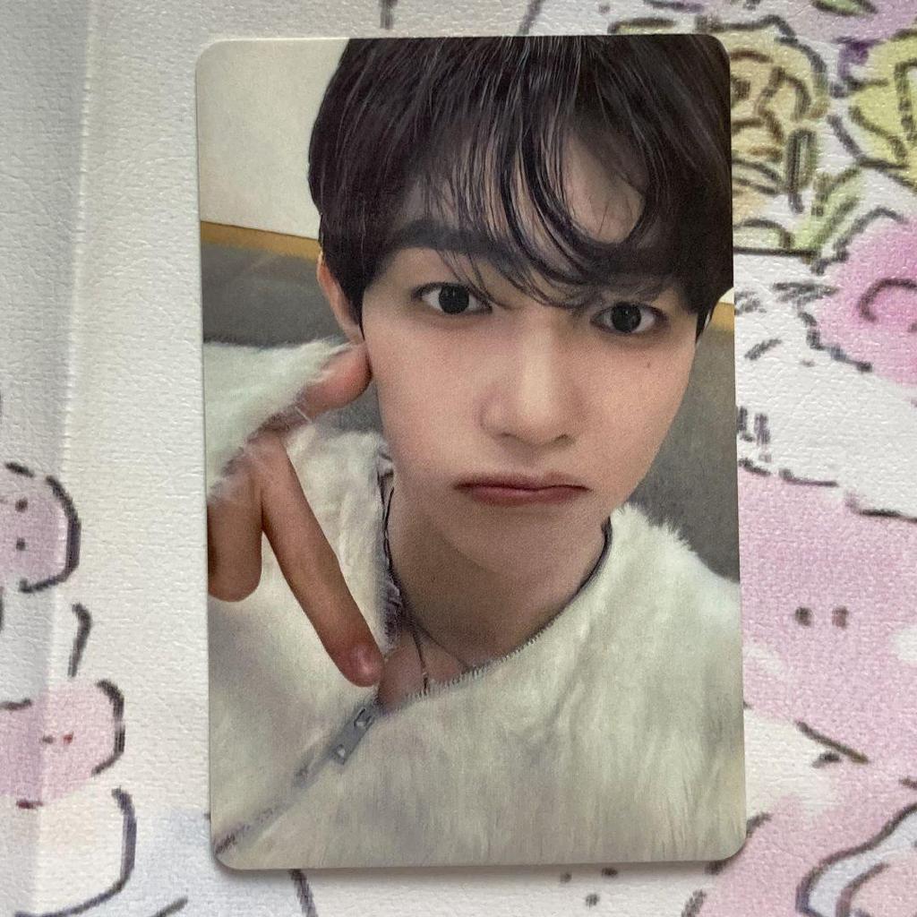 [USED] ZB1 Zhang Hao Zebewan B Prize, Rock-Paper-Scissors, Loser Trading Card