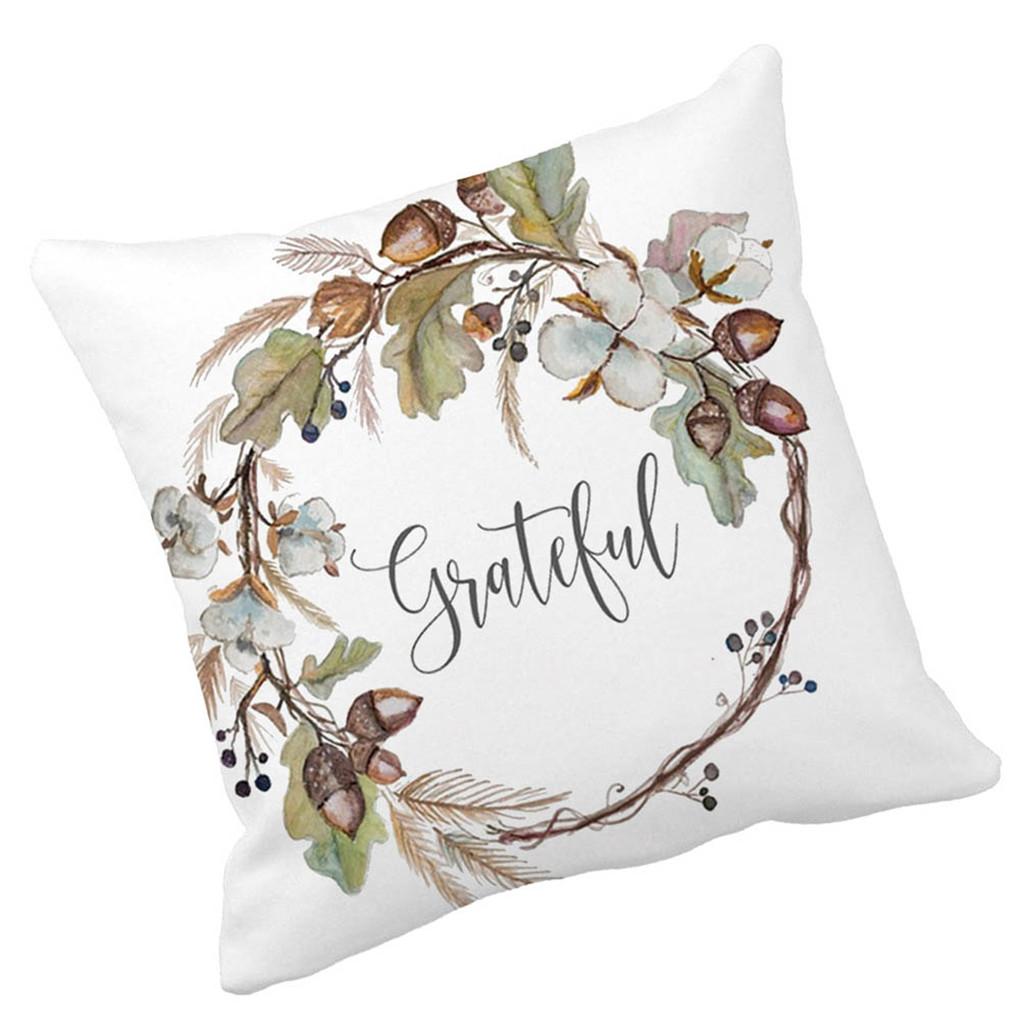 Pillow Case Velvet Cartoon Cushion Cover Sofa decor Throw Cushion Home