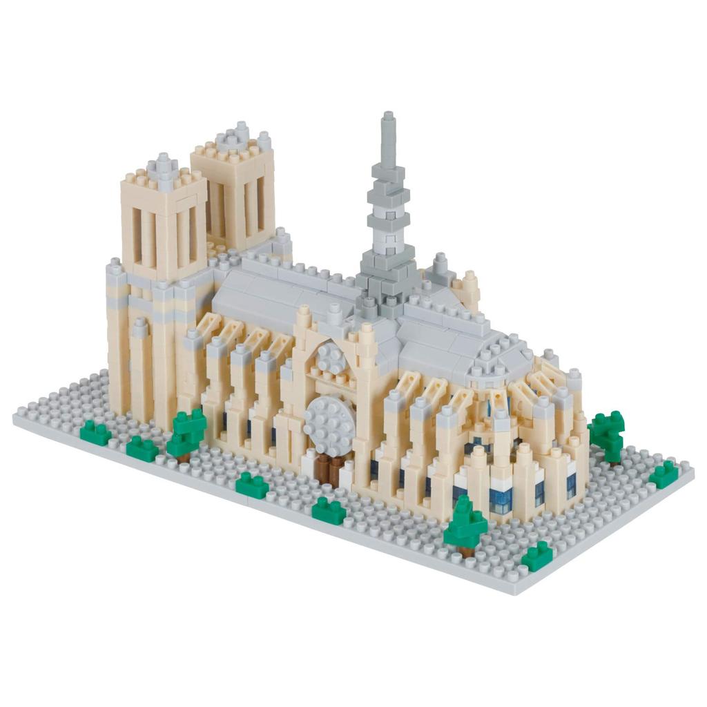 Kawada Nanoblock Notre Dame Cathedral NBH_205