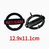 12.9/14.1/15.3cm for Nissan ABS Rear Emblem Car Trunk Badge X-Trail Qashqai Tiida Teana Livina NV200 NP300 Sentra Altima Versa
