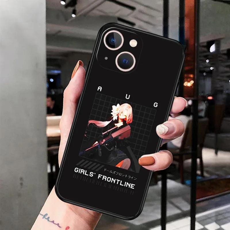 Apple IPhone16Pro Mobile Phone Case, Luxury Girl Frontline Animation Mobile Phone Case, Painted and Anti-drop Huawei