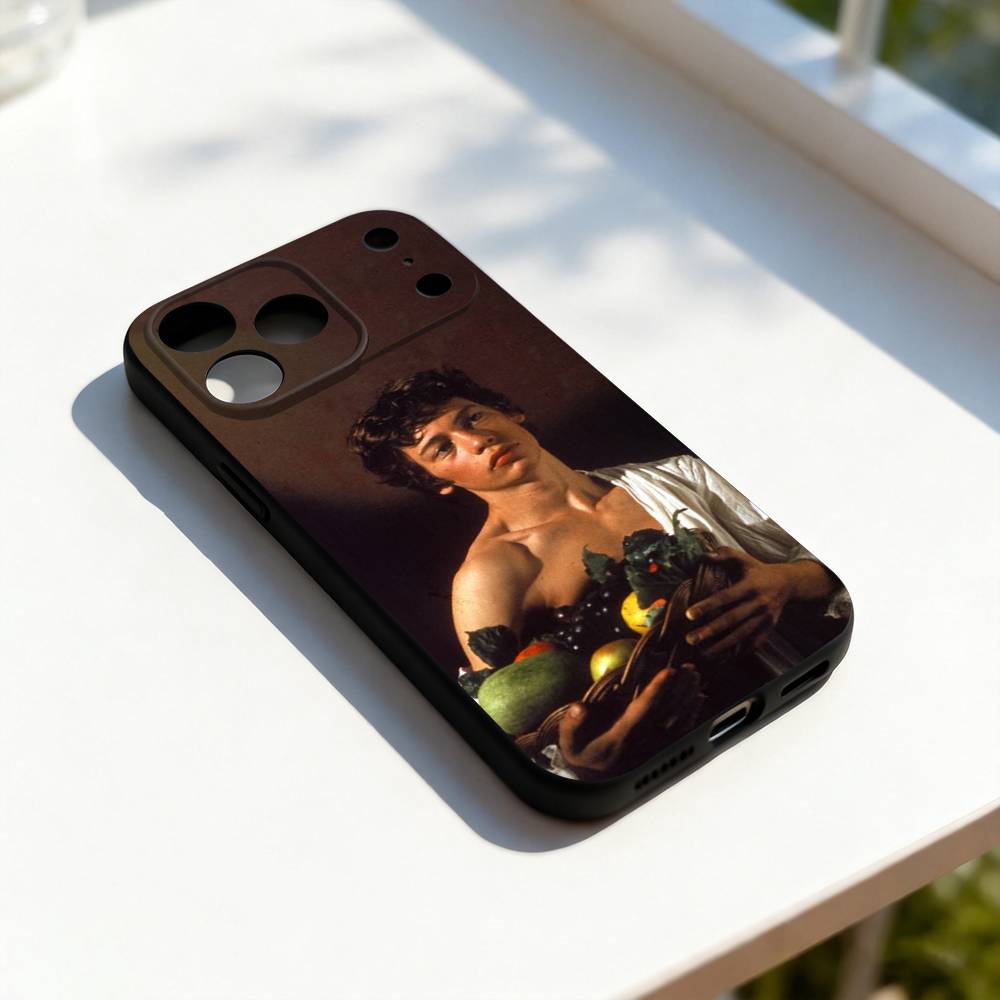 

Caravaggio Paintings Cool Phone Case For iPhone 17,16,15,14,13,12,11,Pro,Max,Plus,E,SE4,Air,Mini Black Precise Hole Matching iPhone13PRO