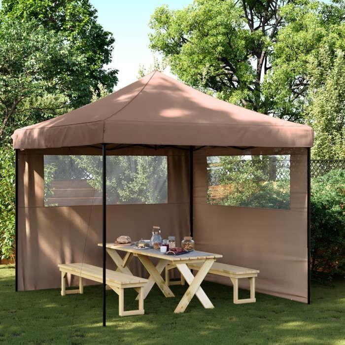VidaXL Foldable Pop-Up Party Tent with 2 Sidewalls, Tent, Awning Tent, Gazebo Awning, Tent 4004925