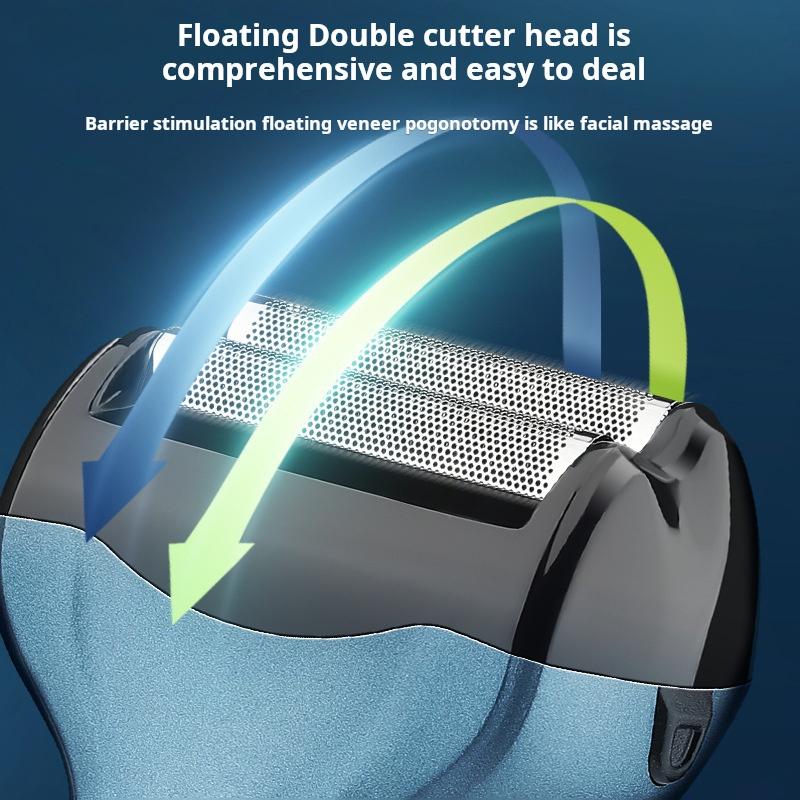 Three-In-One Multifunctional Hair Clipper Set USB Charging Nose Hair Trimmer Men's Electric Shaver