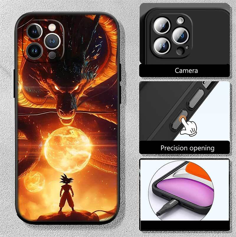 Dragon Ball Phone Case for Motorola Edge 60 60s 70 G86 G56 G54 E14 G04S G45 G54 G64 X30 X40 X50 S30 S50 Pro Power Tylus