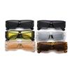 Small Frame Sunglasses Personalized Men And Women Windproof Pc Sunglasses Star Catwalk Glasses