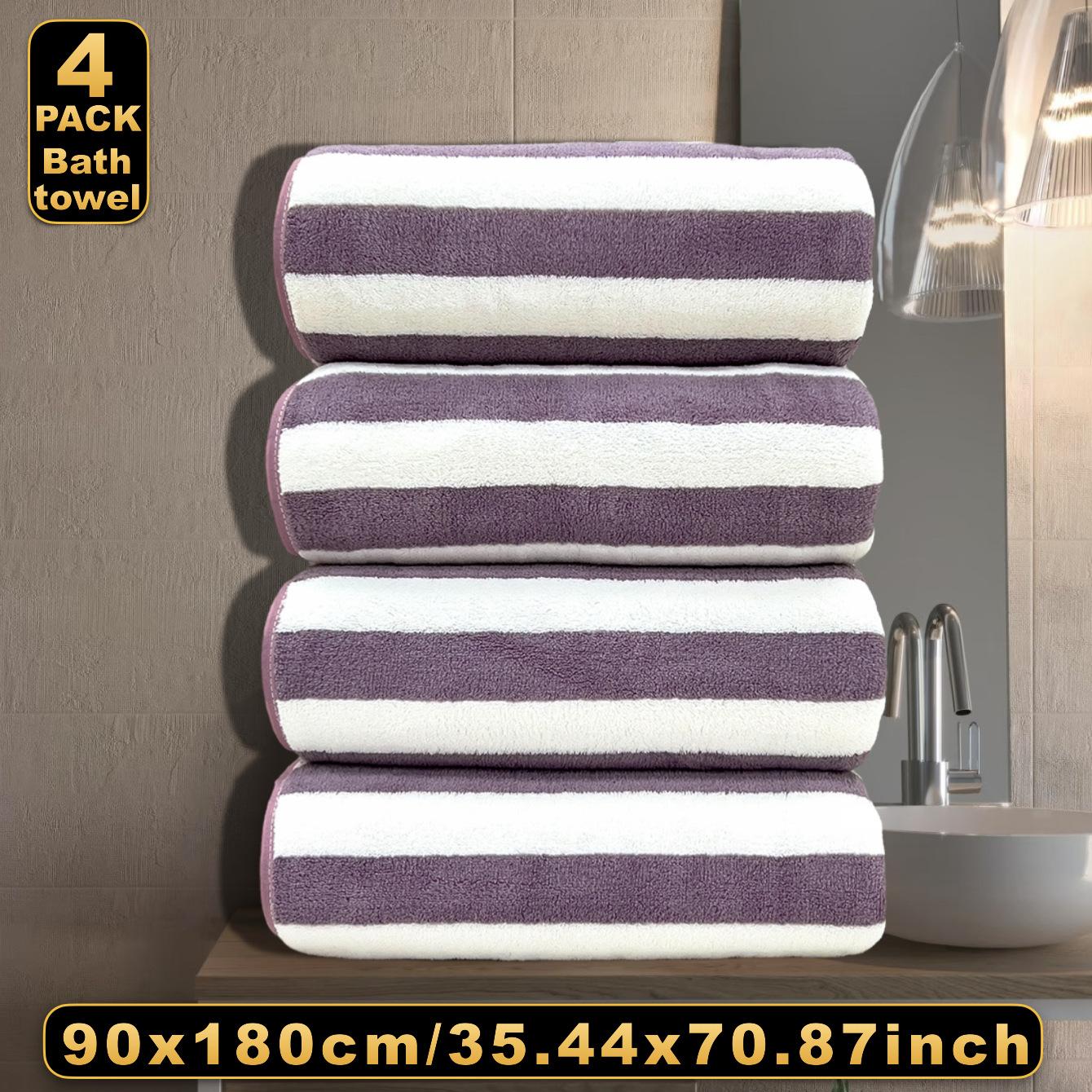 Hulong Enlarged Bath Towel Three Piece Set