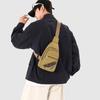 Chest Bag Men's Canvas Shoulder Crossbody Bag Outdoor Cycling Mobile Phone Bag