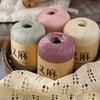 Summer New Hemp Thread Moisture-Absorbing And Breathable Tencel Cotton And Linen Thread 50G Hand-Crocheted Thread Chain Line