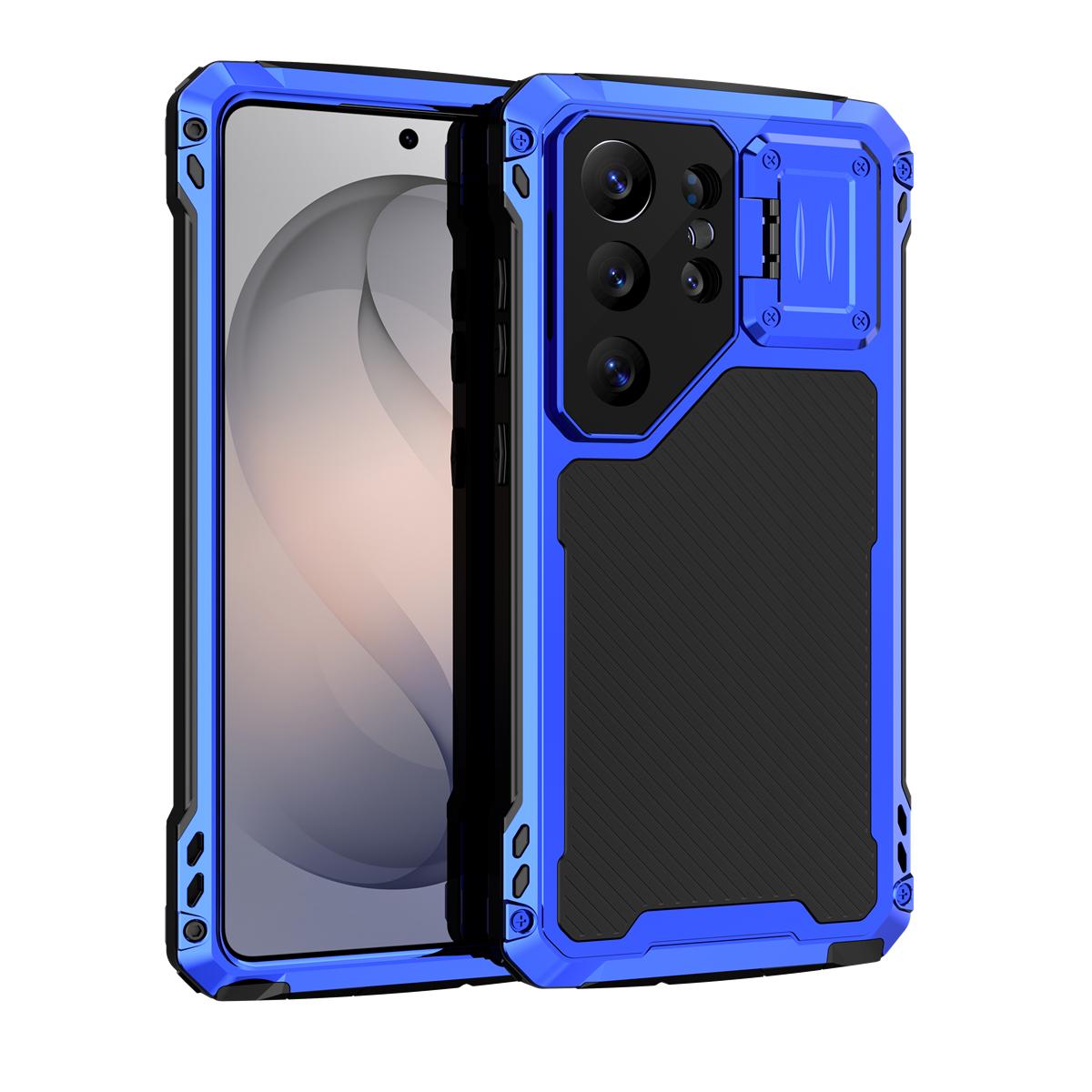 

360 Heavy-duty Shockproof for Samsung galaxy S26 Ultra Case Lens Protection Holder Silicone Full Protect Tempered Glass Cover Galaxy S26 Ultra синій