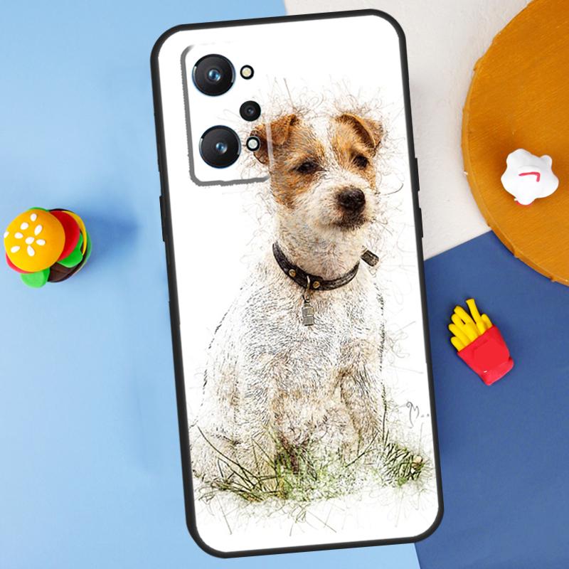 Jack Russell Terrier For Realme GT7 Pro GT 6T 6 5 C67 C61 C55 C53 C51 C21Y C25S C75 10 11 12 13 14 Pro Plus Case