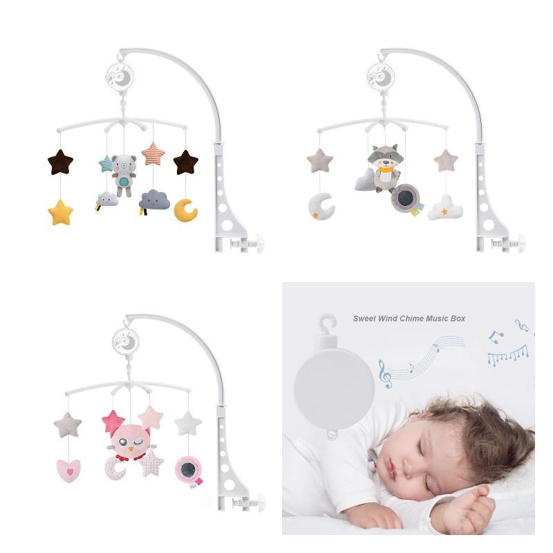 Baby Bett Mobile Spielzeug Drehendes Musikalisches Krippenrassel Für 0-1 Jährige Keine Batterie Erforderlich China Hersteller