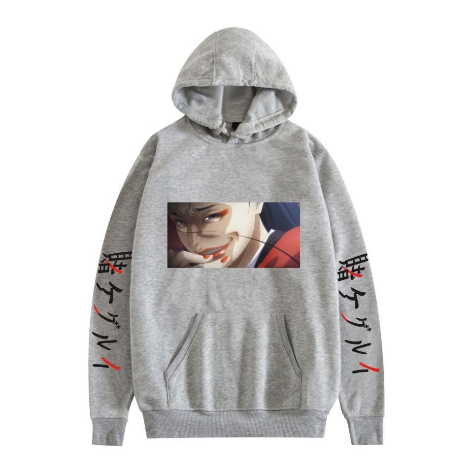 New Day Manga Cartoon Print Hooded Sweater
