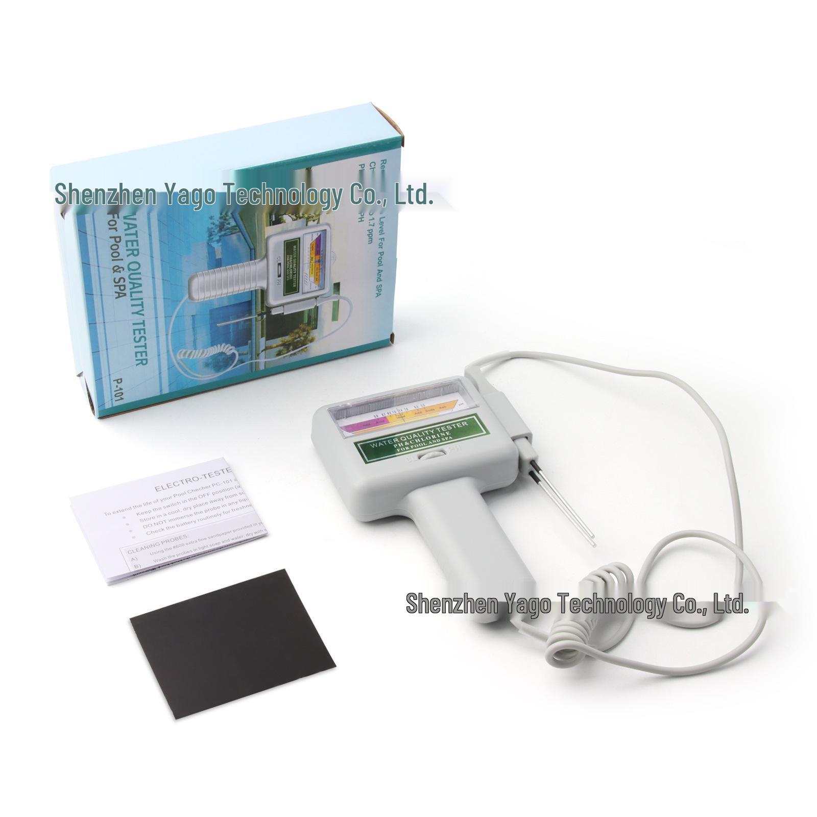 

PC102 Pool Residual Chlorine & pH Tester - Hot Spring Chlorine Detector