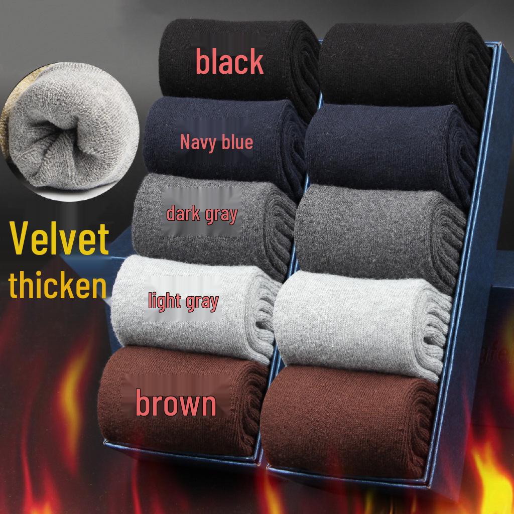 

Осенние мужские толстые теплые носки до середины икры: Носки махровые, устойчивые к запаху, влагоотводящие, дышащие Coffee (Upgraded)