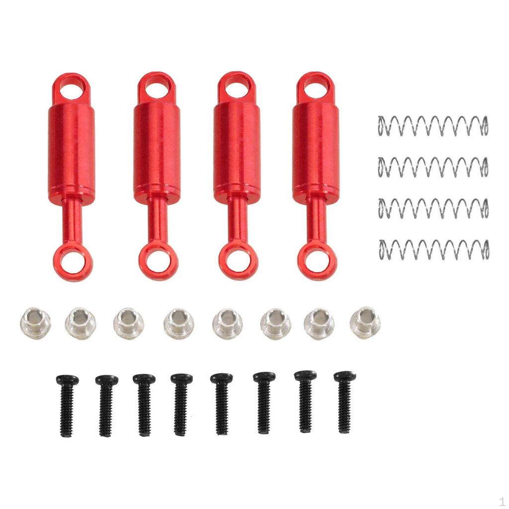 1/28 RC Car Replacement Metal Shock Absorber Upgrade Kit for 284131 K999 P939 P929 K979