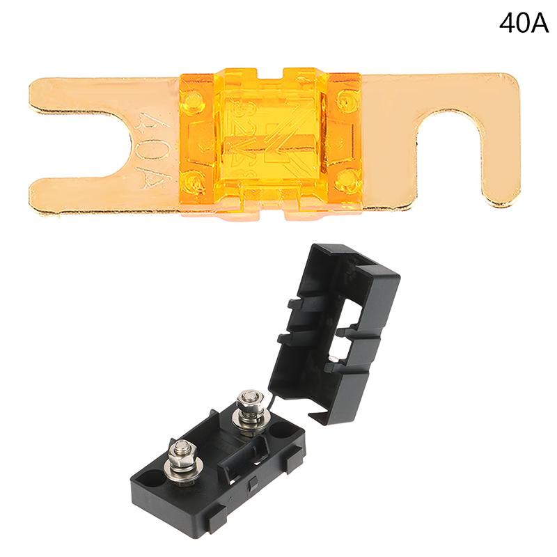 1 Set 20V 30V 40A 50A 60A 70A 80A 100A 125A 150A 200A Ans Trumpet Fork Plug Fuse Bolt Fixed Insurance And Safety Plate Base