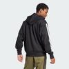 adidas Men's Sport Style 3-Stripes Hooded Knit Jacket