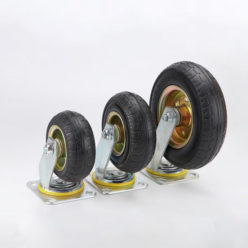 Industrial Solid Rubber Swivel Caster Wheel
