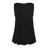Women Summer 2022 Sleeveless Casual Color O-Neck T-Shirt Tops Blouse