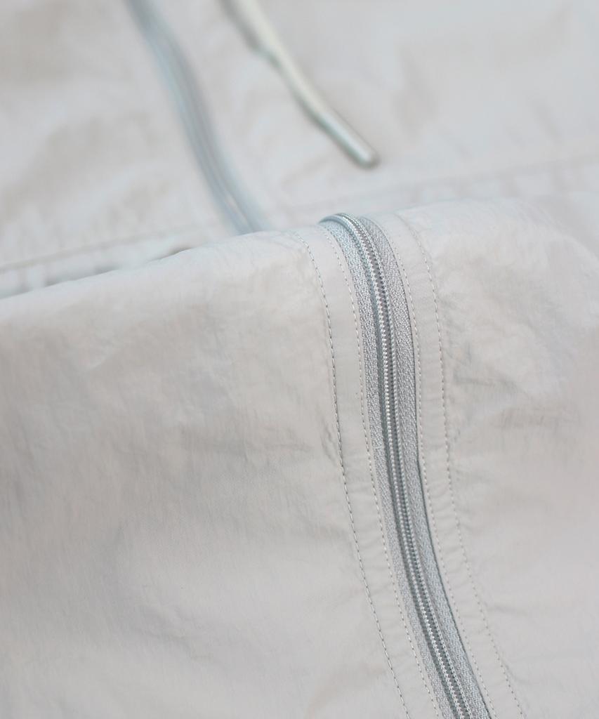 Masmarulez Apparel Essential Two Way Light Windbreaker_Light Gray