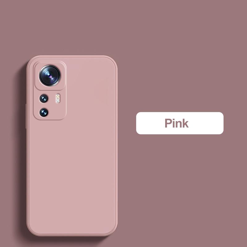 For For Xiaomi 12T Pro Case Square Liquid Silicone Camera Lens Protector Soft Cover For Xiaomi Mi 12T 12 T Pro Mi12t Pro Phone Cases