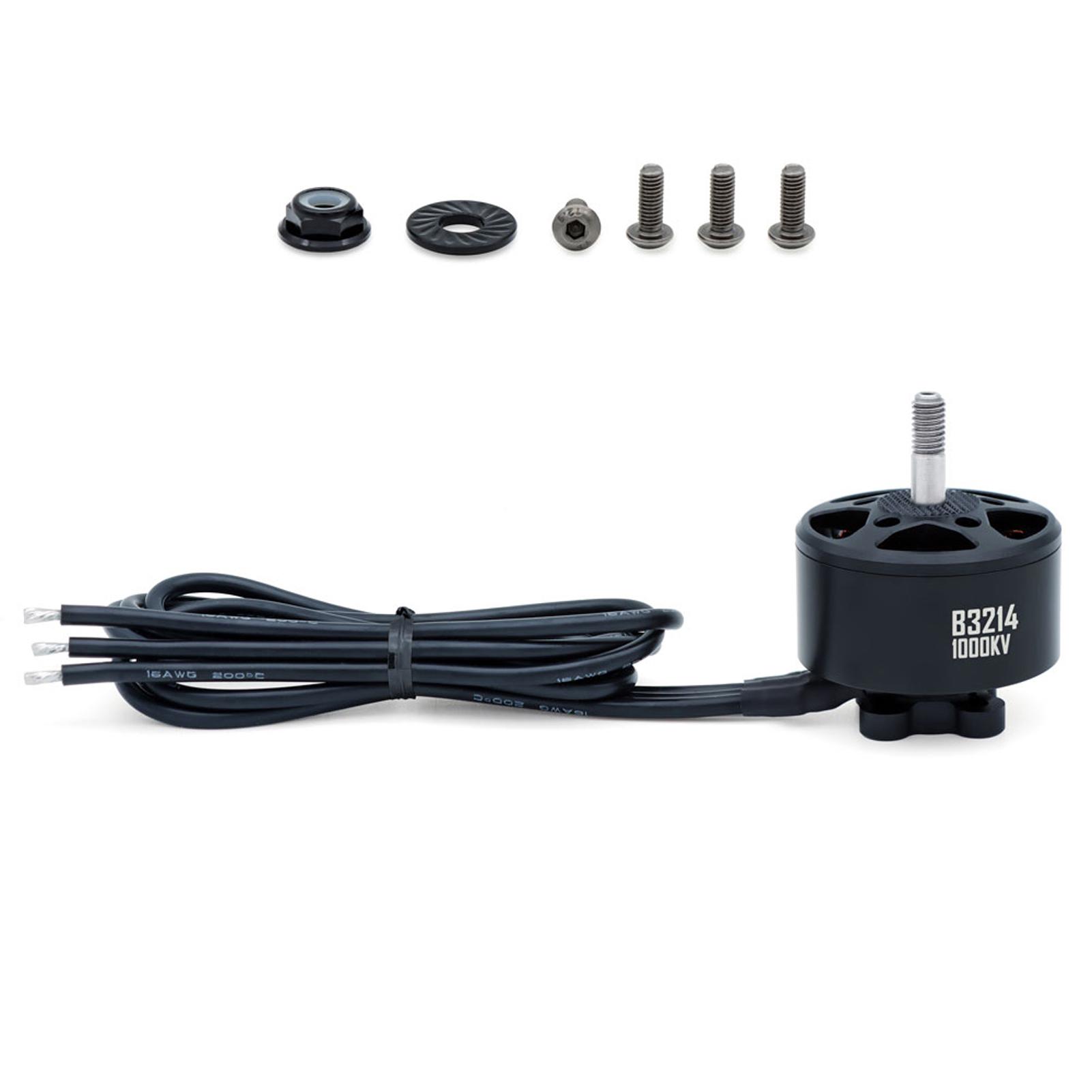 

14 Pole Brushless Motor with M5 Shaft, 16AWG Silicone Wire 350mm for RC FPV Quadcopter 1000KV