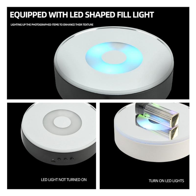 360 Degree Motorized Turntable Rotating Display Stand Electric Display Turntable for Photography Products and Shows