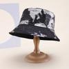 New big head circumference bucket hat women spring and autumn sunscreen sunshade show face small PU basin hat fashion bucket hat