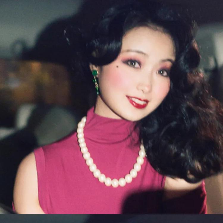 Pearl Clavicle Choker Necklace for Cheongsam - Mid-Length Women's Sweater Chain, 50 Accessories 037