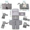 Padded Head Support Diaper Changer Travel Bag Infant Travel Station Kit  Infant Care
