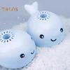 Electric Floating Ball Cat Toy Lightweight Portable Whale Shaped Rechargeable Easy To Use Electric Moving Ball Interactive Pet Toy