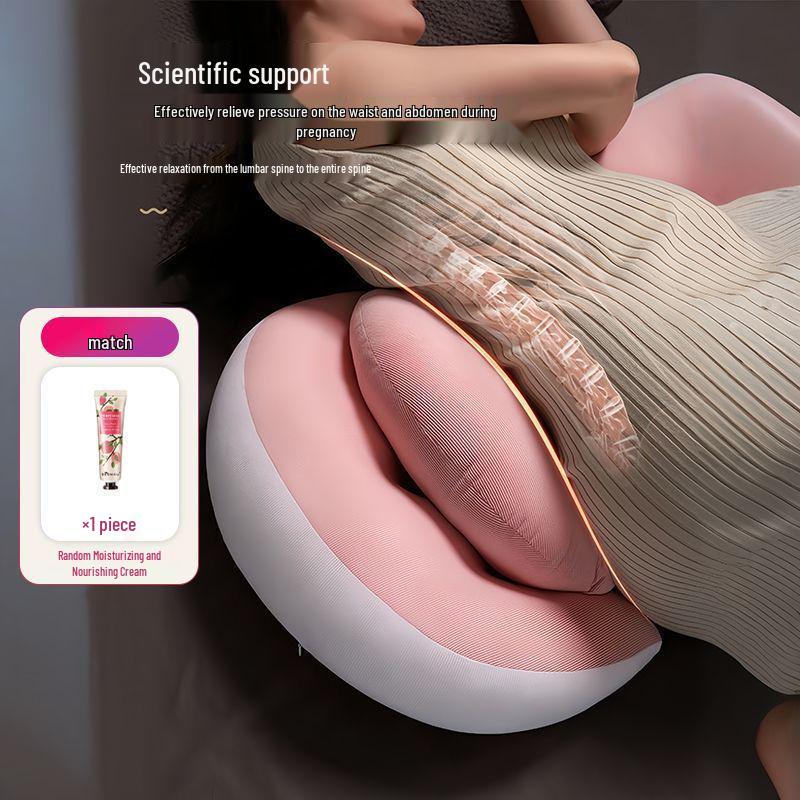 Multifunctional Pregnancy Side Sleeper Pillow: Belly Support & Waist Protection, Washable Set for Expecting Mothers
