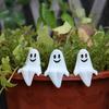 20pcs Mini Smiling Ghost Decoration Halloween Ghost Statue Decorations  Desktop Decoration
