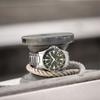 Hamilton Seria Khaki Navy Mișcare Mecanică Automată Ceas Sportiv Verde pentru Scufundări Bărbați Ceasuri Oțel H82375161