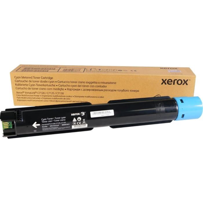 Cartouche De Toner - Xerox - VersaLink C7000/C7120/C7125/C7130 - Cyan - Qualité Originale - Laser