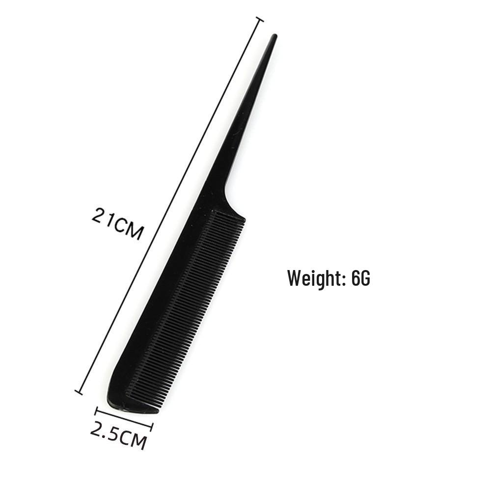 

10-Piece Black Styling Comb Set - Heat-Resistant Hairdresser Tools for Haircuts See details