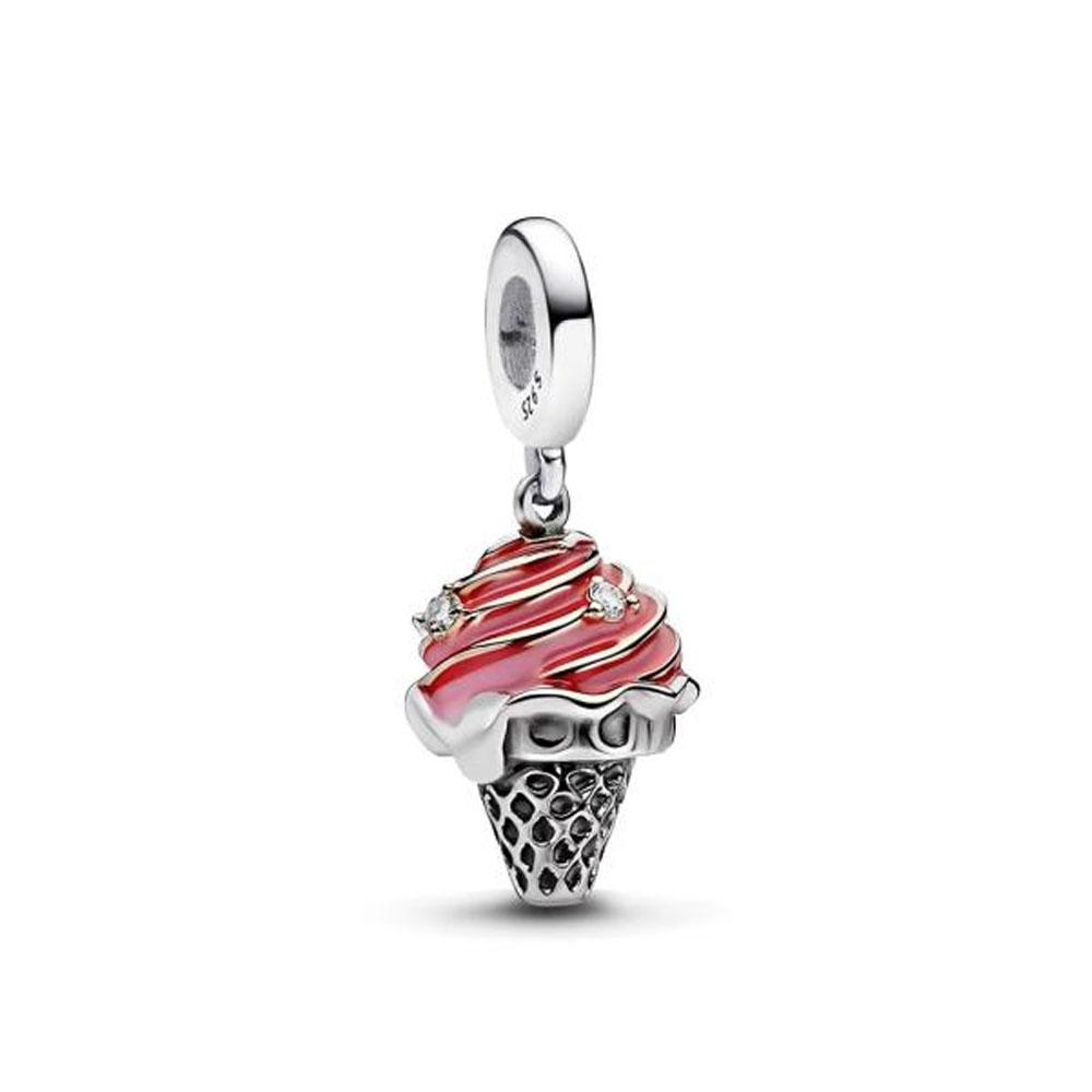 Fashionable 925 Silver Cartoon Beads Compatible with European Bracelet Koala Rabbit Mouse Princess Anime Beads DIY Jewelry Gift