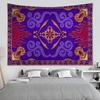 Customizable Luxury American Retro Cartoon Tapestry Bohemian Wall Decor Mandala Pattern Home Adornment